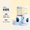 Nuevo modelo dispensador de agua y comida para hámster con rodamiento de bolas, botella de agua para hámster a prueba de fugas y comedero, suministros al por mayor para mascotas pequeñas de hámster dorado