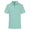 Camiseta Polo Rosa de Manga Corta Uniforme de Trabajo con Logo Impreso, Color Sólido, Talla Grande, Uniforme de Clase Estudiantil, Top para Maestro de Jardín de Infancia