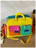 Nueva Bolsa de Viaje Transfronteriza de Gran Capacidad para Deportes al Aire Libre, Bolsa de Yoga y Fitness con Separación Seco-Húmedo, Bolsa de Equipaje Expandible