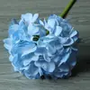 Flor Artificial Boda Hortensia Grande Flor Falsa Hortensia de Cabeza Redonda Decoración de Salón de Bodas Decoración del Hogar Set de Fotografía