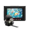 Localizador Visual de Peixes Subaquático HD com Visão Noturna, Câmera de Pesca de Alta Definição, Sensor de Temperatura e Profundidade, Display à Prova d'Água, Conjunto Completo