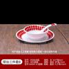 Juego de mesa para fondue de cuatro piezas, plato para fondue, cuenco para condimentos de fondue, fondue Xijia con cuenco creativo de agua azucarada para uso comercial