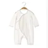 Roupas de Borboleta para Recém-Nascidos no Verão, Macacões de Algodão Puro para Bebês, Roupas Finas Sem Costura, Roupas de Verão com Ar Condicionado para Bebês