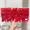 Calcetines Rojos de Nuevo Estilo para Otoño e Invierno, Calcetines Deportivos Rojos de Cintura Media para Hombres y Mujeres, Calcetines Rojos de Algodón para Bodas y Año del Zodiaco, Al Por Mayor en Stock