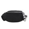 Bolso Transfronterizo con Pedrería y Diseño de Tachuelas Calientes, Nuevo Bolso de Cintura Simple y Elegante para Mujer, Bolso de Pecho de Nicho de Moda, Bolso Cruzado de un Solo Hombro