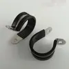 Abrazadera de Tubo Tipo R de Goma Changsheng Fengyuan Acero Inoxidable Galvanizado con Almohadilla de Goma Soporte de Fijación para Arnés de Cableado