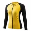 Rash Guard Versátil para Mujer Traje de Baño de Lycra Traje de Baño de Secado Rápido Protección Solar Traje de Surf Hecho a Medida Transfronterizo