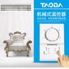 Interruptor de termostato mecânico painel do ventilador controlador de fio termostato interruptor termostático de três velocidades controlador de temperatura ambiente