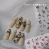 Tomoni Calcomanía Fina Resistente para Arte de Uñas Doodle Cooperativo Japonés Calcomanía Impresa para Uñas Arte de Uñas Joyería Mixto Venta al por Mayor