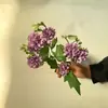 Crisântemo Artificial em Bola para Natal, Casamento e Decoração de Casa, Painel de Flores para Casamento Transfronteiriço, Grandes Buquês de Flores Artificiais, Múltiplas Cores Disponíveis