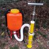 Producción y venta de máquinas aplicadoras de fertilizantes eléctricas de mochila, máquinas de cobertura para maíz, soja y sembradoras de fertilizantes manuales.