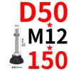 Copo de Pé Ajustável de Nylon Casco de Pé Ajustável Ajuste de Pé Pé Chão Parafuso de Pé Almofada de Pé de Plástico Pé de Suporte m8m12m16