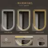 Espejo de baño inteligente curvo en forma de U, espejo LED de pared con luces, adecuado para hoteles y casas de huéspedes, espejo de tocador para el baño, directo de fábrica