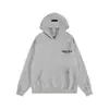 Sudadera con capucha de la línea Essentials de FEAR OF GOD, de moda, con logo en relieve en el pecho y conjunto de pantalones FOG