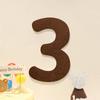 Estilo simple bebé de un mes inglés meses 100 días luna llena cumpleaños diseño suministros accesorios para fotos