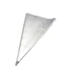Bolsa de Embalaje Triangular Transparente de OPP para Dulces Tubo Empaque para Postres y Horneado Bolsa de Embalaje Desechable Transparente de OPP Cono