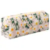 Fábrica de Origen Linda Flores Simple Gran Capacidad Práctico Conveniente Eficiente Estuche para Lápices Estudiante Almacenamiento Multiusos Estuche para Lápices