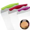 Pala para Pastel de Acero Inoxidable Mango de Plástico de Goma Antideslizante Pala para Transferir Pastel Pala Móvil Antideslizante para Pizza Herramientas para Hornear Pasteles