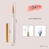 Nuevo pincel para nail art de perlas japonesas de polo transfronterizo, herramienta de 12 piezas, pintado, línea de arrastre, degradado, difuminado, pluma para fototerapia