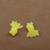 Accesorios de Cera de Abeja Sintética Segunda Generación Ámbar de Abeja Nube Trasera Pequeños Accesorios Rodaja de Raíz de Loto Calabaza de Pez Dorado Concha Pulsera DIY Colgante