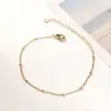 Nova pulseira especial de aço titânio tendência de moda feminina simples Coringa pequena alta qualidade pulseira com retenção de cor fornecimento direto de fábrica