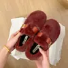 Zapatos peludos con plataforma para mujer que aumentan la altura para uso en exteriores, nuevos mocasines planos de felpa de alta gama para otoño e invierno 2026