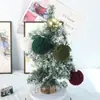 Nuevos Colgantes de Adornos de Bola de Navidad Europeos y Americanos de Amazon Transfronterizos para Fiestas Navideñas Adornos Puros Hechos a Mano de Punto para Decoración de Árbol de Navidad