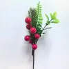 Corte de Natal Amazon Transfronteiriço Galhos Simulados Frutas Pinhas Frutas da Sorte Decorações Vaso Arranjos de Flores