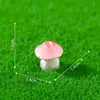 Micro paisagem de musgo, cogumelo de selva simulado, decorações fofas, ornamentos DIY para paisagismo de jardim, acessórios para pendurar, miniaturas