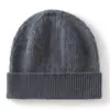 Gorros de Punto de Cachemira Coreanos para Otoño e Invierno, Múltiples Colores Opcionales, Versátiles Gorros de Punto Cálidos Jacquard Personalizados, Gorros de Frío para Ponerse