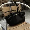 Bolsa de Mano Retro de Gamuza Europea y Americana para Mujer Color Otoño Melange Gran Capacidad Elegante Simple Bolso de Hombro Bolso de Axila