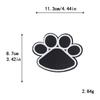 Patas de Gato Pretas Bordadas em Computador Bordado Fofo Patch DIY Patch de Tecido Cartoon para Roupas e Capas de Celular Feito à Mão