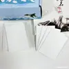 Atacado de Fábrica Cartão Branco Pequeno Cartão A7 Cartão Externo Papel Cartão Branco ins Cartão de Visita de Influenciador Cartão de Suporte para Proteção Cartão Branco
