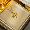 Colar de Aço Titânio Amor Dia dos Namorados Feminino Luxo Leve Nicho Moda Corrente da Clavícula Acessórios para o Dia a Dia Presente para Namorada Estudante