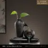 Bico de cerâmica para barra de fluxo de água, ornamento de fonte de água, decoração de fonte de água para mesa, acessório de fluxo de água para oxigenação de aquário