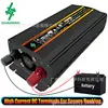 Inversor de onda senoidal pura CHAOMIN 12V a 220V/110V 500W/3000W Pantalla LED inteligente de visualización de voltaje