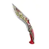 Novo modelo de faca de garra Eulogy Nepal, dobrável e com mola, brinquedo de metal temático Delta Force para jogos, sem fio de corte.