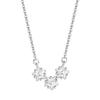Collar de estrella de plata esterlina S925 para mujer, diseño de nicho de lujo ligero, brillante, deseo, estrella de cinco puntas, cadena de clavícula de alta calidad