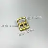 Hebilla de Anillo D de Latón al por Mayor de Fábrica, Hebilla de Cinturón, Artículos de Cuero Hechos a Mano, Herrajes para Bolsos, Accesorios Dly