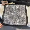 Pañuelo Cuadrado de Falso Seda con Estampado Paisley Retro 70cm Pañuelo de Seda Satinada con Estampado de Cebra Estampado de Castillo Accesorio para Traje Camisa Pañuelo