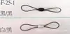 Cuerda para teléfono móvil de partícula de plástico al por mayor color correa para teléfono móvil color cuerda para teléfono móvil cuerda elástica para teléfono móvil plástico elástico amarillo