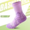 Calcetines de Fútbol Profesionales para Niños, Calcetines Deportivos de Baloncesto, Suela de Toalla Engrosada, Calcetines Largos para Entrenamiento y Partido Real para Niños Mayores