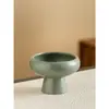 Vaso de Cerâmica Criativo Bandeja de Bola de Musgo Vaso de Flor Vaso de Samambaia Recipiente Hidropônico Sem Furo A16