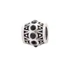 Panjia 2025 Nuevo Diamante de Goteo de Aceite con Incrustaciones de Diamantes de Cinco Colores Cuentas Separadas de Agujero Grande Pulsera de Cuentas Sueltas Accesorios de Joyería DIY con Cuentas