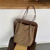 Bolsa Feminina Polca Dot Estilo Coreano 2026 Novo Modelo Bolsa de Mão Grande Capacidade Bolsa de Ombro Versátil Bolsa Tote para o Dia a Dia