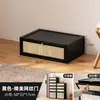 Gabinete de Entrada para Zapatos para el Hogar, Organizador a Prueba de Polvo para Almacenamiento de Zapatos con Puerta, Caja de Almacenamiento Combinada de Múltiples Niveles, Zapatero Simple para Apartamentos de Alquiler