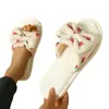 Nuevas Zapatillas de Algodón de Moda para Mujer Otoño Versátiles Calientes Cómodas para el Hogar Interior Talla Grande Zapatillas Peludas