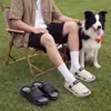 Pantuflas de Exterior para Hombre, Sandalias Deportivas de Playa de Marca de Moda para Verano, Sandalias de Doble Propósito para Uso en Exteriores, con una Sensación Suave como Caminar sobre Heces