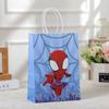 Bolsa de Embalaje de Spider-Man Transfronterizo Bolsa Tote de Héroe Regalo de Fiesta Bolsa de Regalo Bolsa de Papel Kraft Bolsa de Compras de Dibujos Animados