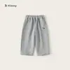 Ropa infantil marca G, pantalones para niñas, pantalones rectos infantiles de otoño con dibujos animados, pantalones de chándal para niños pequeños, pantalones largos deportivos versátiles para niños
